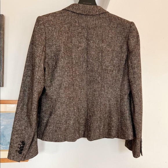Ann Taylor Tweed Blazer, 10P - Picture 4 of 10